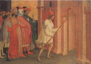 michele di matteo lambertini The Emperor Heraclius Carries the Cross to Jerusalem (mk05) France oil painting art